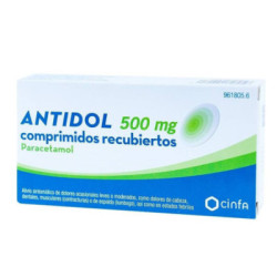 Antidol 500 mg comprimidos recubiertos